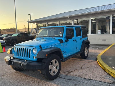 2017 Jeep Wrangler Unlimited Sport
