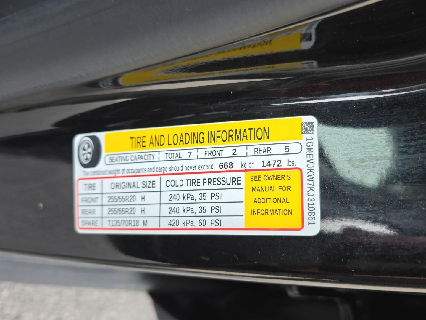 2019 Chevrolet Traverse RS