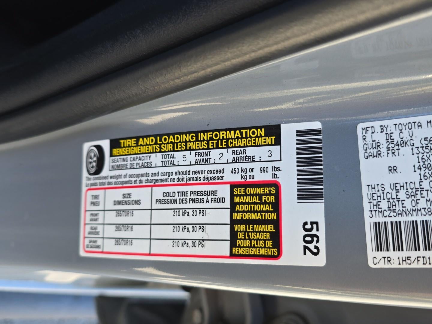 2021 Toyota Tacoma TRD Off Road