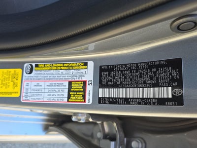 2026 Toyota Camry SE