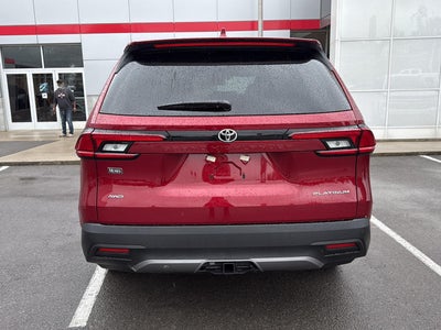 2026 Toyota Grand Highlander Platinum