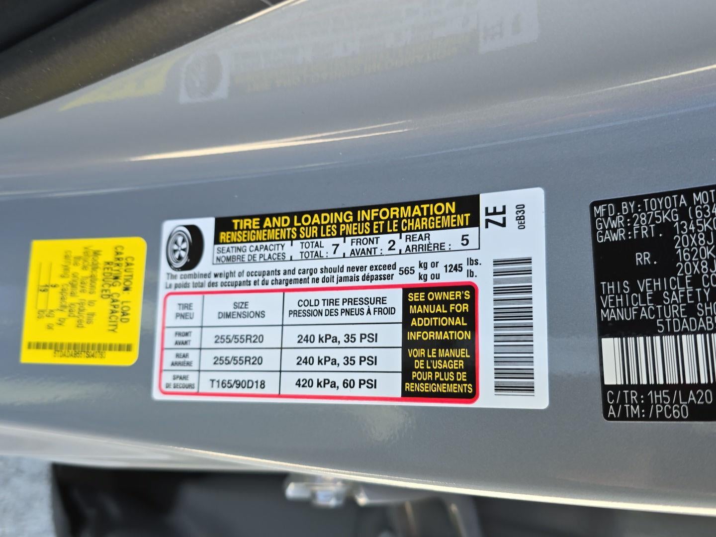 2026 Toyota Grand Highlander Hybrid MAX Platinum