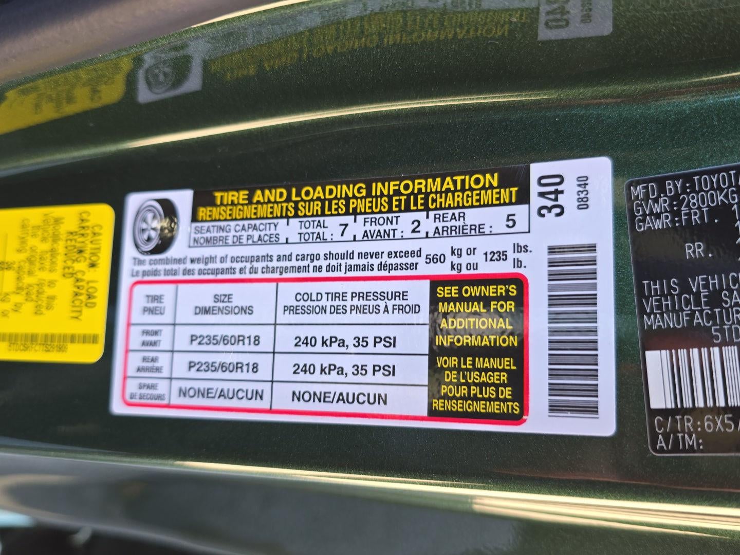 2026 Toyota Sienna Woodland Edition