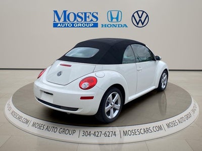 2007 Volkswagen New Beetle Convertible Triple White