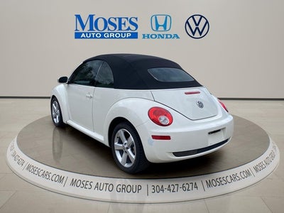 2007 Volkswagen New Beetle Convertible Triple White