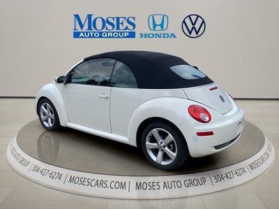 2007 Volkswagen New Beetle Convertible Triple White
